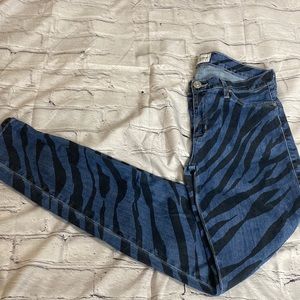 Hudson Zebra Jean